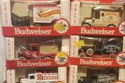 6 Budweiser Die.cast Models