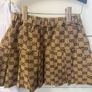 GG girl top and skirt 4T Image 3