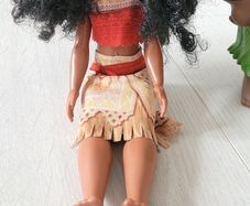 Moana and Maui dolls