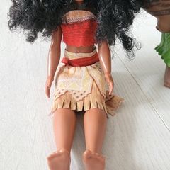 Moana and Maui dolls