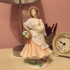 'Market Day' Royal Worcester Limited Edition figurine.