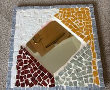 Handmade Square Mosaic Wall Mirror
