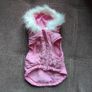 Pink small dog jacket, size XS Image 6