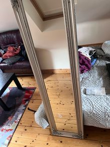 Large Ornate Full Length Mirror