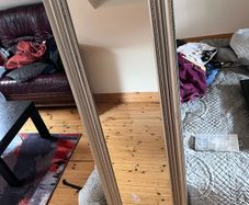 Large Ornate Full Length Mirror