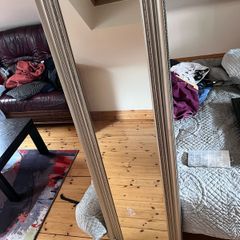 Large Ornate Full Length Mirror