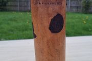 Antique stoneware bottle for Dutch gin (jenever)