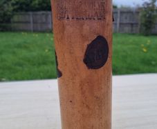Antique stoneware bottle for Dutch gin (jenever)