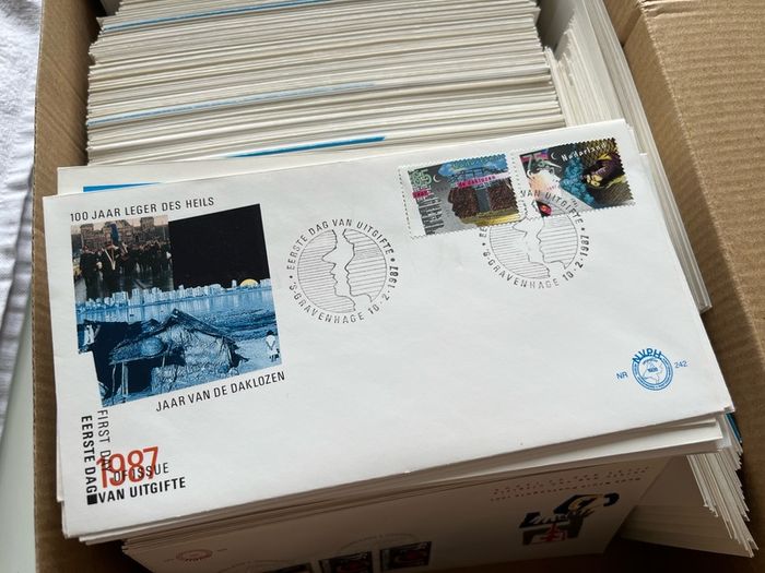 FDC collection Netherlands (approx 700)