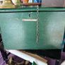 Vintage Industrial metal Engineer's drawers with working key Image 2