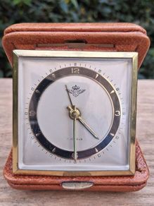 1960's KLM Airlines Travel Clock(Mint and Mega Rare)