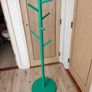 Teal green coat stand Image 2