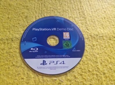 PlayStation VR Demo disc PlayStation 4 Ps4 Games Original