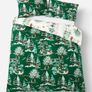 Woodland Christmas Duvet Set King Size Reversible Image 2
