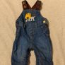Next Baby Demin Dungaree,s & Top Image 6