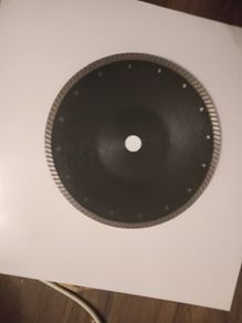 230MM Concave Stone  Blade 22.2MM curved