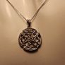 Sterling Silver Solid Celtic Pendant and Chain Image 9