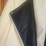 Heavy winter coat with pleather detail sz 28/30 Image 2