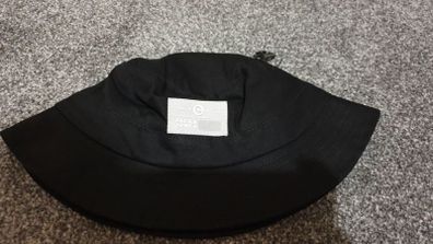 jack & jones black one size bucket hat