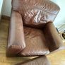 One seater sofa with stool included Image 3