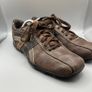 Skechers Mens 10 EU 45 Relaxed Step Brown Leather Casual Walking Shoes Image 5