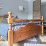Solid Wood Double Bed Image 2
