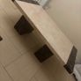 brown 2&3 seater and coffee table Image 3