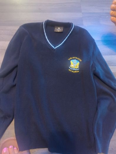 blue short sleeve shirt unused