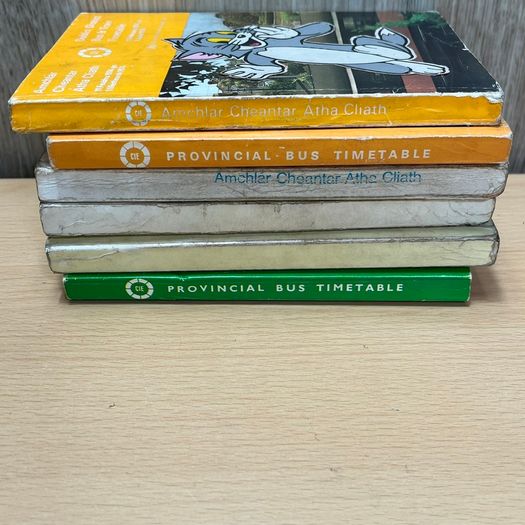 Dublin Bus \ Provincial Timetables with Maps - all different 1972-1978