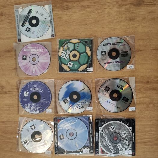 70x Playstation 1 games