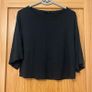 oversized black tshirt Image 2