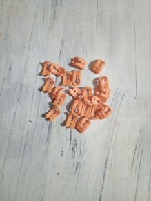 Lego minifigures accessories lifesaver orange 20 pieces