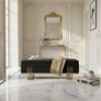 Aurora Modern Extended 100cm Upholstered Banch Sale Image 9