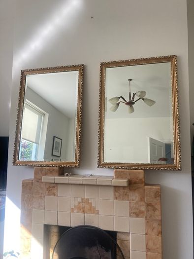 Mirrors x 2 - Vintage