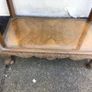 Rare Vintage large ornate 2 tier  trolley on castors Image 5