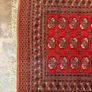 Beautiful Vintage Bokhara Hand Knotted Pakistani Rug Image 2