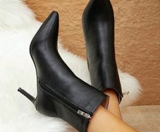 Pu leather shoes size UK 2