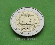 Malta 2015 year Uncirculated 2 Euro coin.
