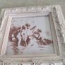 Vintage Framed Fishing Churb Photo Print In Small White Frame Image 6