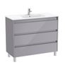 Roca Tenet floor standing 3 drawer unit and basin multiple colours see below 985x460x740 Image 4