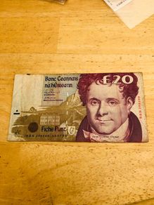 Irish C Series Replacement Daniel O Connell 20 Pound Banknote