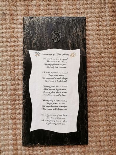 wedding slate