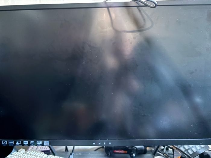 gaming pc and two monitors