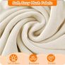 10-Pieces Kids Play Sofa, Modular Toddler Chair Couch, Beige Toddler Couch with Fold Out Foam Design, Convertible Sectional Playset For Girls Boys Bedroom Playroom Image 7
