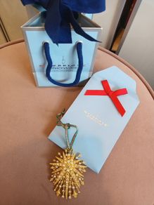 Newbridge Silverwear chrismas gold star decoration