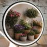LED Bathroom Mirror Bluetooth Speakers Tricolor Light Image 3