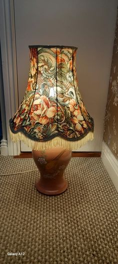 Mid century large table lamp