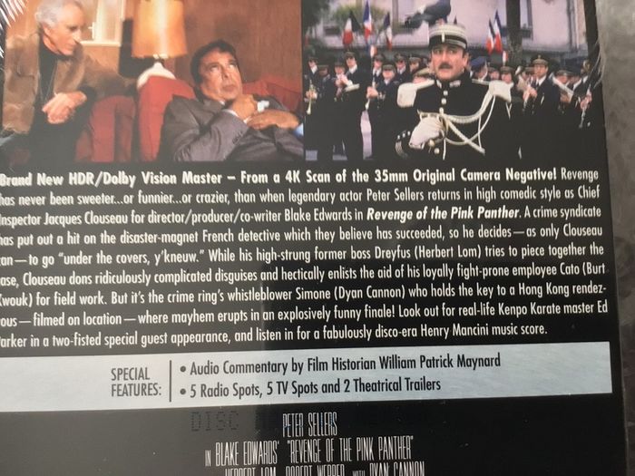 Revenge of the Pink Panther 4K