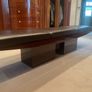 Large Cherrywood Dresser,Yew Sideboard,Glass Table Image 6