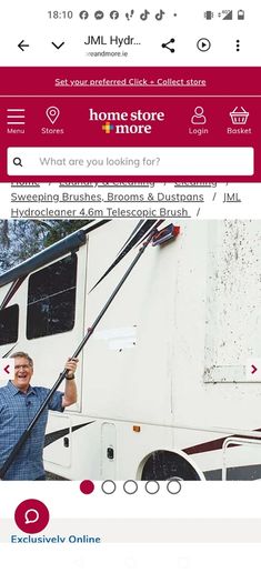 Window cleaner telescopic